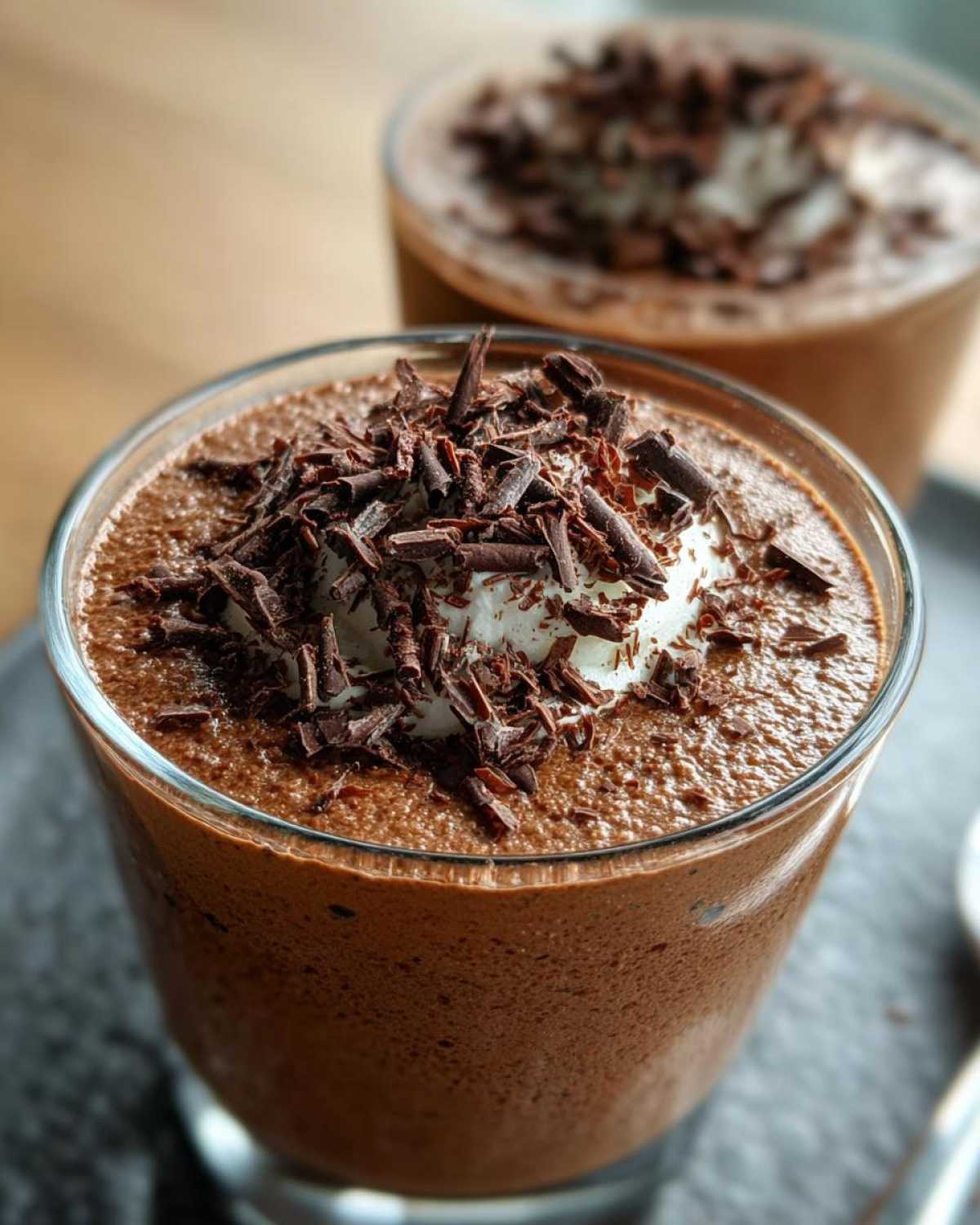 Espresso Martini Mousse Cups - Dessert with a Kick - detail 1