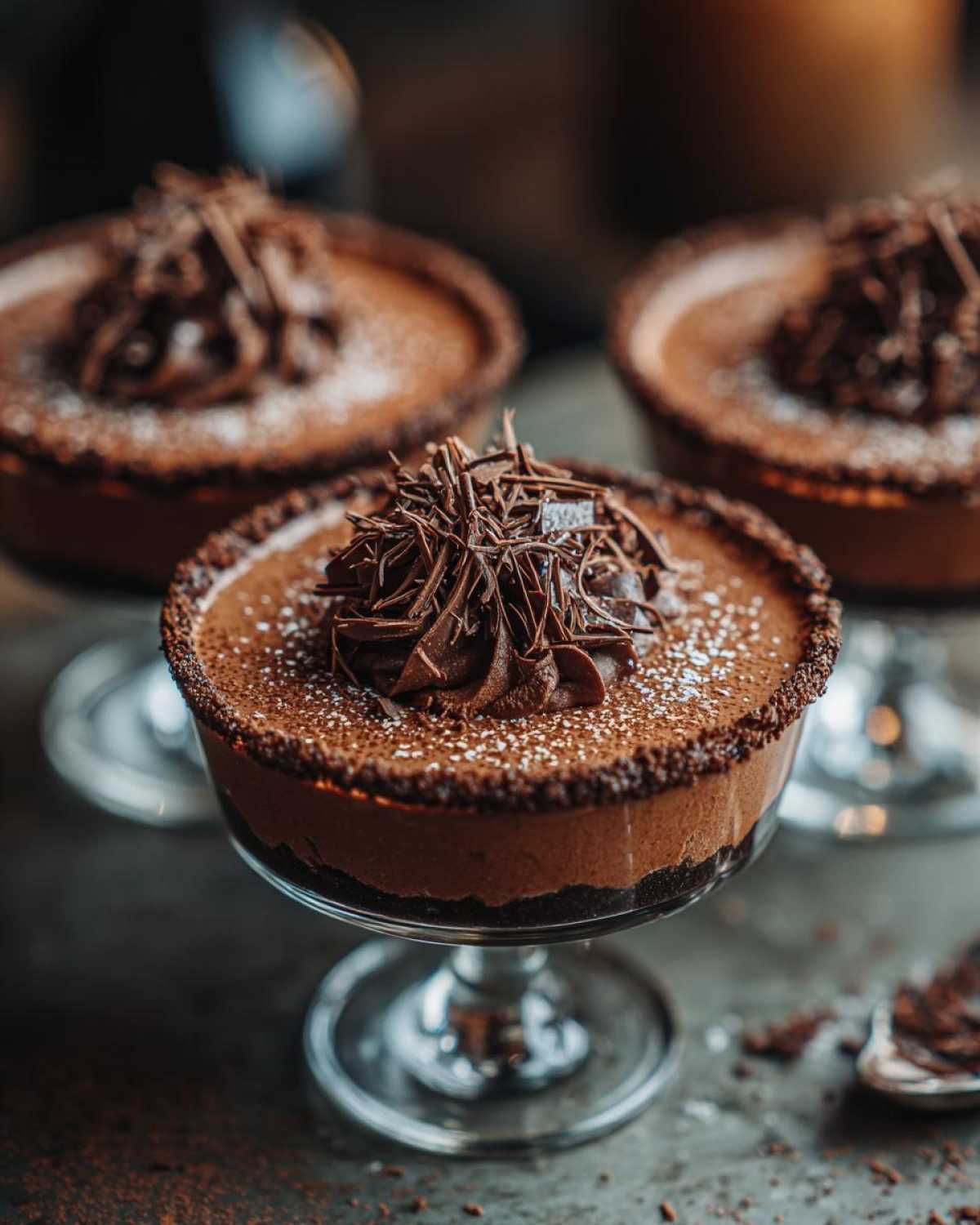 Espresso Martini Mousse Cups - Dessert with a Kick - detail 3