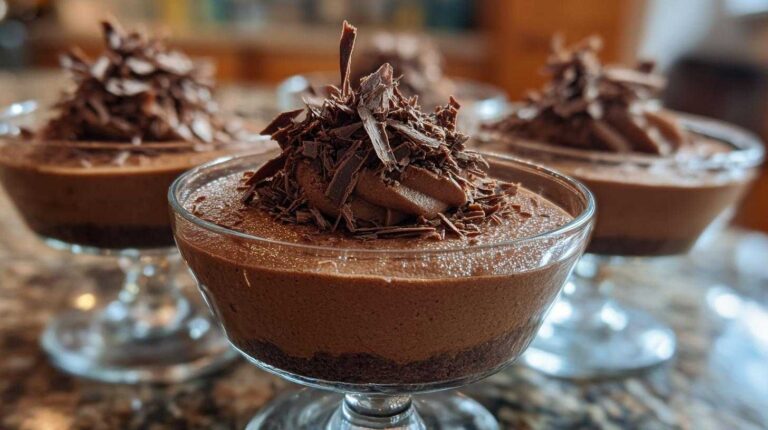 Espresso Martini Mousse Cups - Dessert with a Kick