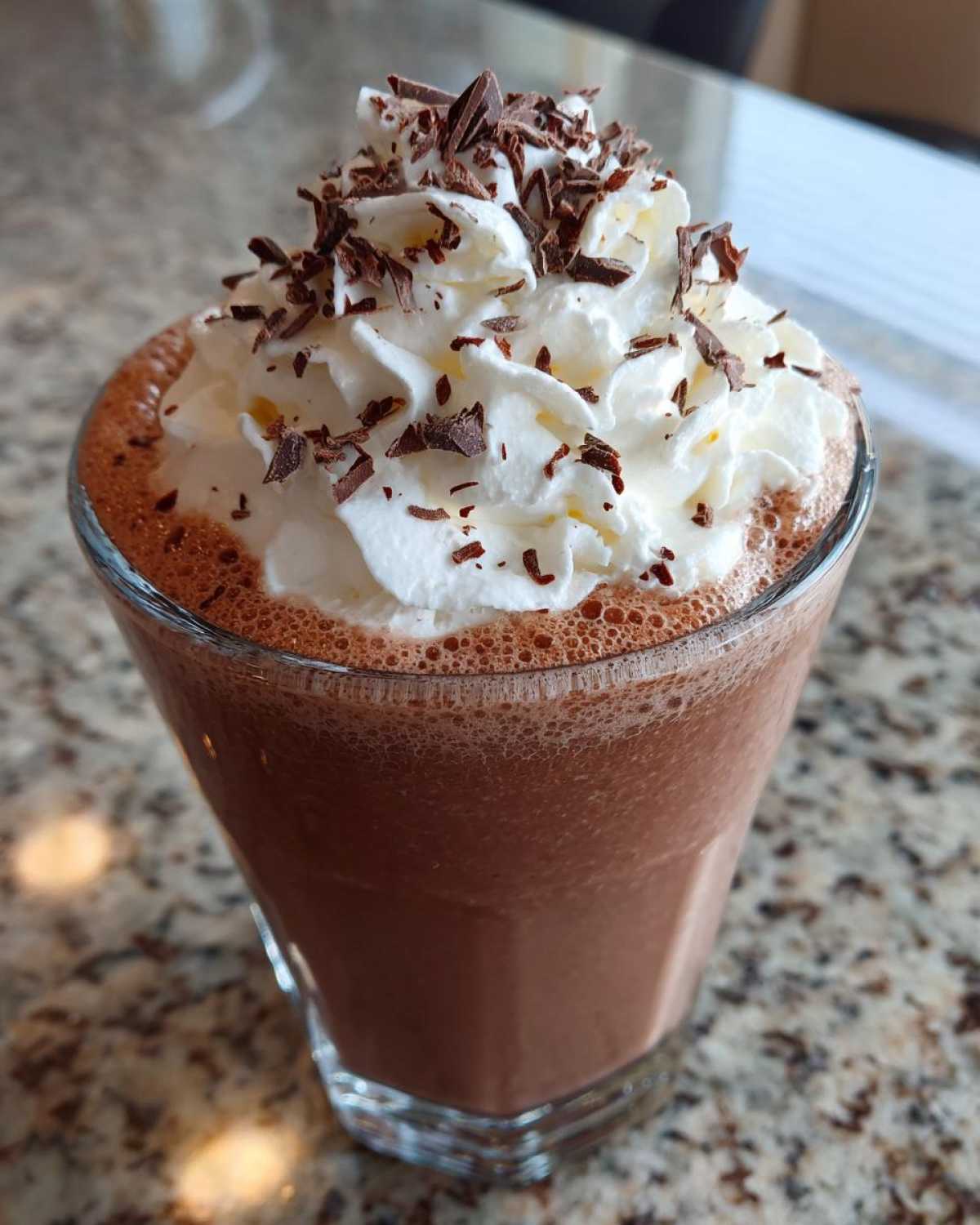 Frozen Hot Chocolate - Summer Twist on a Winter Treat - detail 2