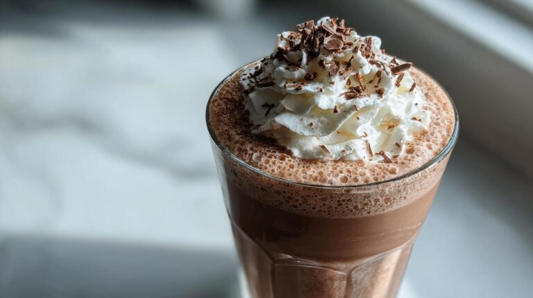 Frozen Hot Chocolate: 5 Minutes to Pure Bliss Frozen Hot Chocolate - Summer Twist on a Winter Treat