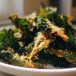 Garlic Parmesan Kale Chips - Addictively Crispy Greens