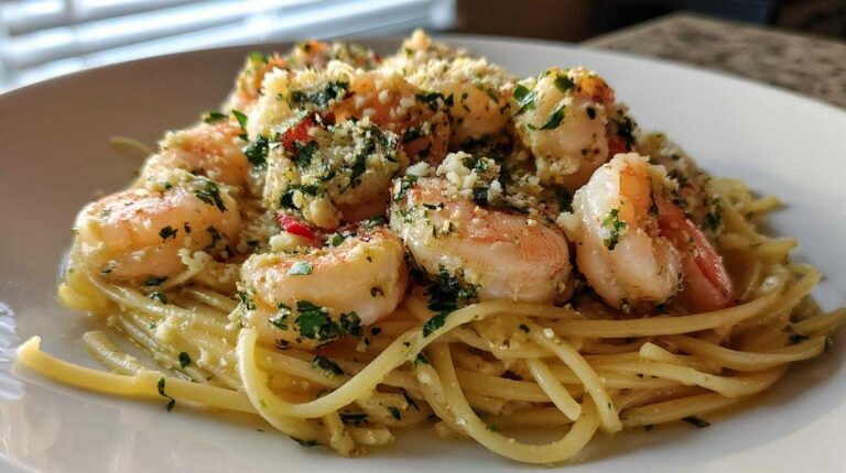 Garlic Shrimp Scampi Foil Packets: 10-Minute Masterpiece Garlic Shrimp Scampi Foil Packets - Quick & Easy Gourmet