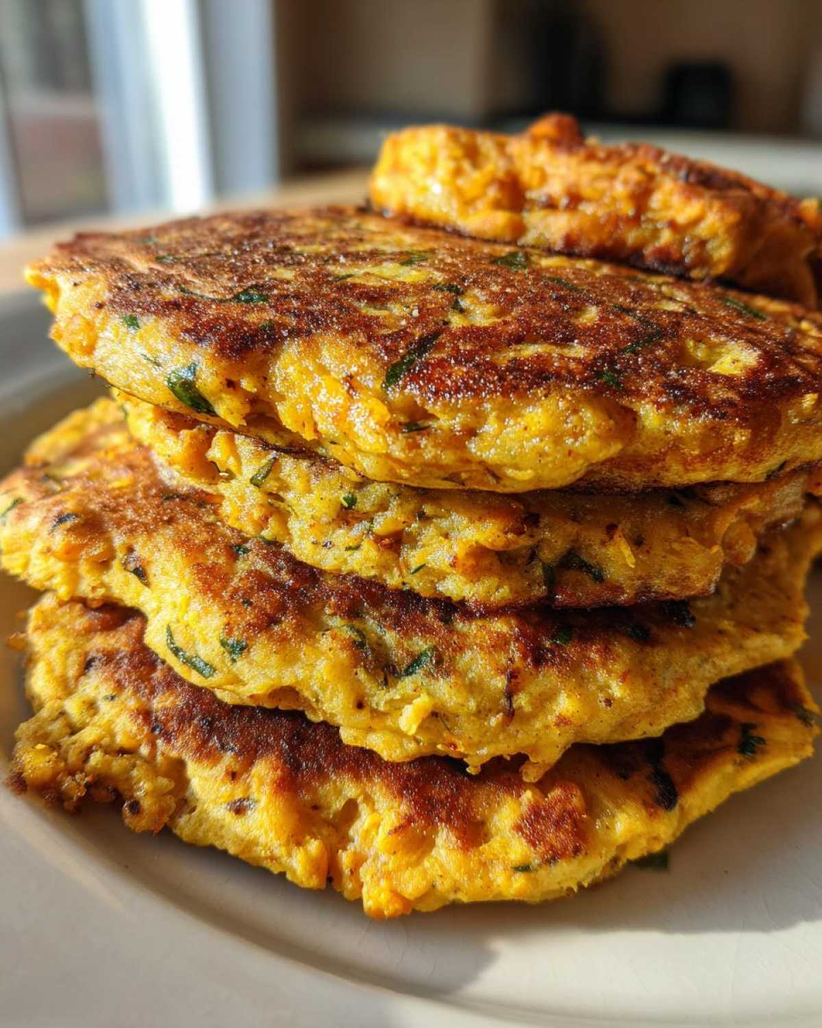 High-Protein Chickpea Pancakes - Savory Breakfast-for-Dinner - detail 4