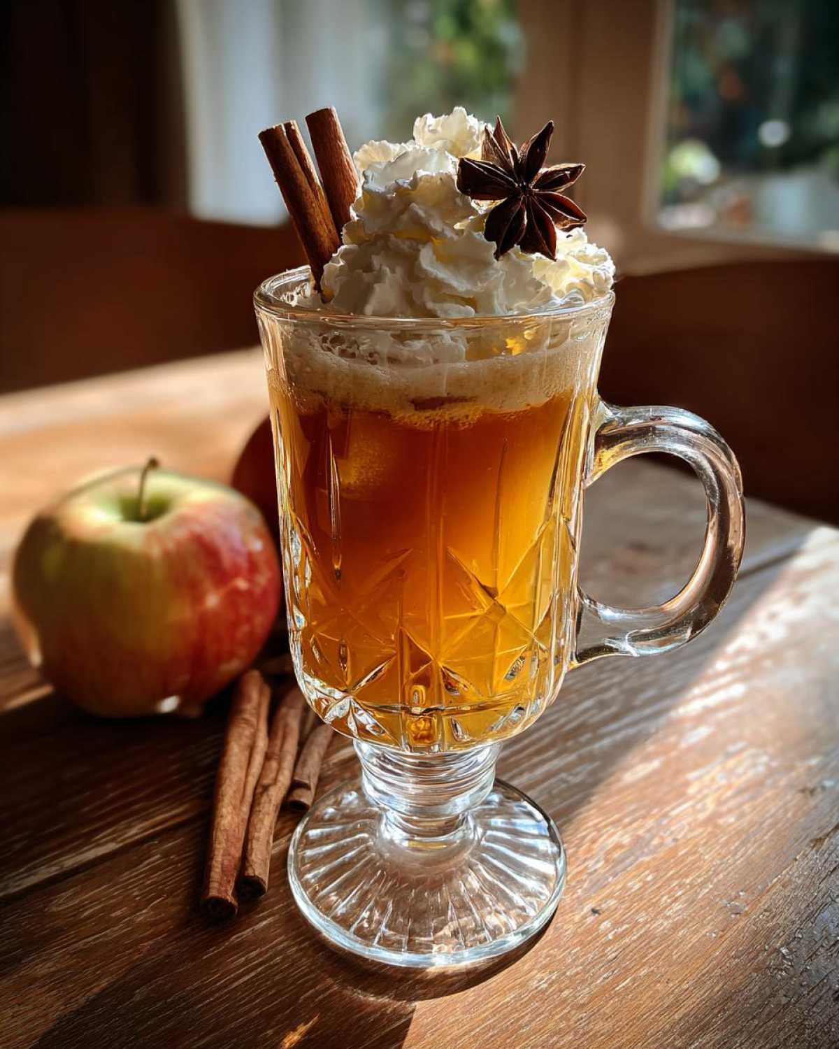 Hot Apple Pie Toddy - Warm Cocktail for Chilly Nights - detail 2