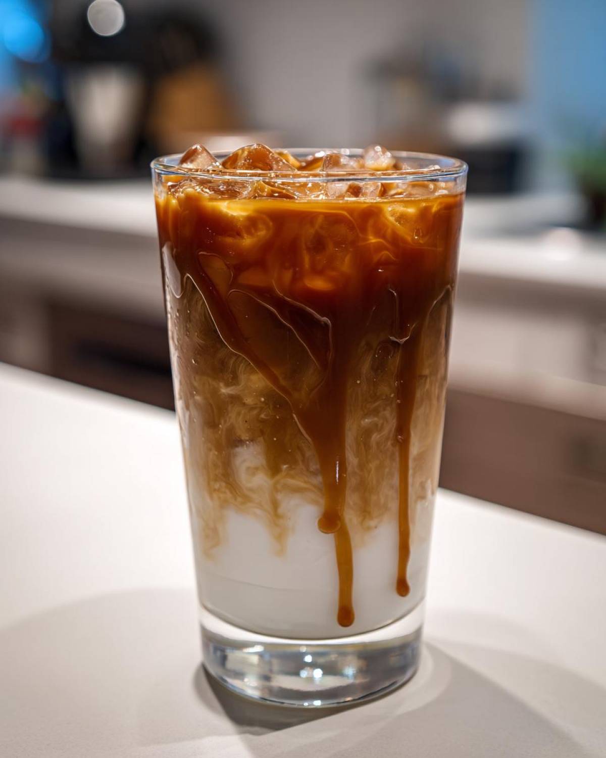 Iced Caramel Macchiato Copycat - Starbucks at Home - detail 1