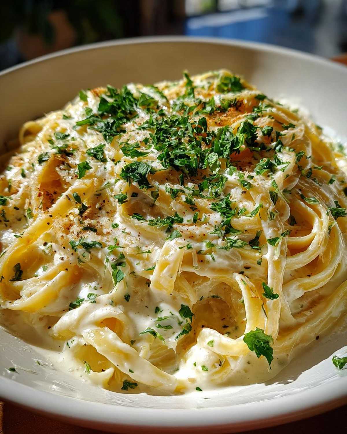 Low-Cal Fettuccine Alfredo Swap - Secret Ingredient Sauce - detail 2
