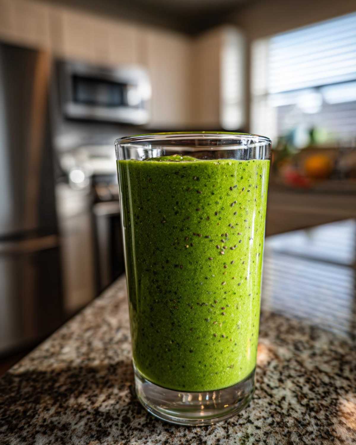 Lucky Green Smoothie - Healthy St. Paddy's Day Start - detail 2