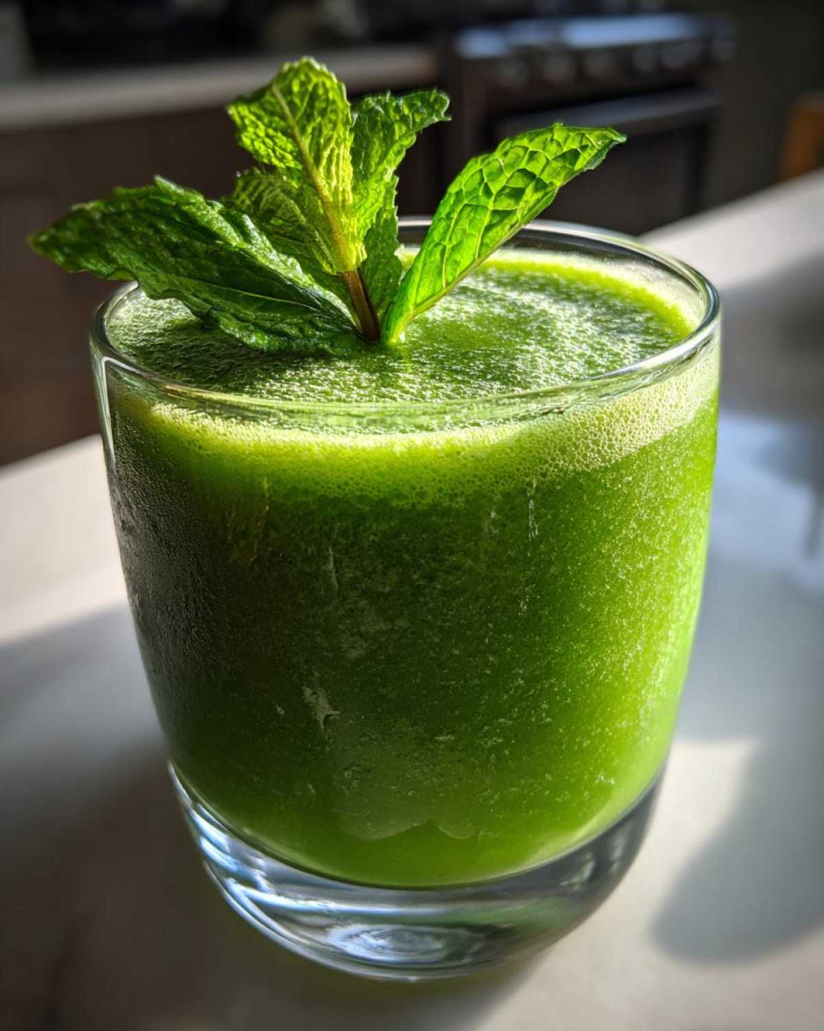 Lucky Green Smoothie - Healthy St. Paddy's Day Start - detail 4
