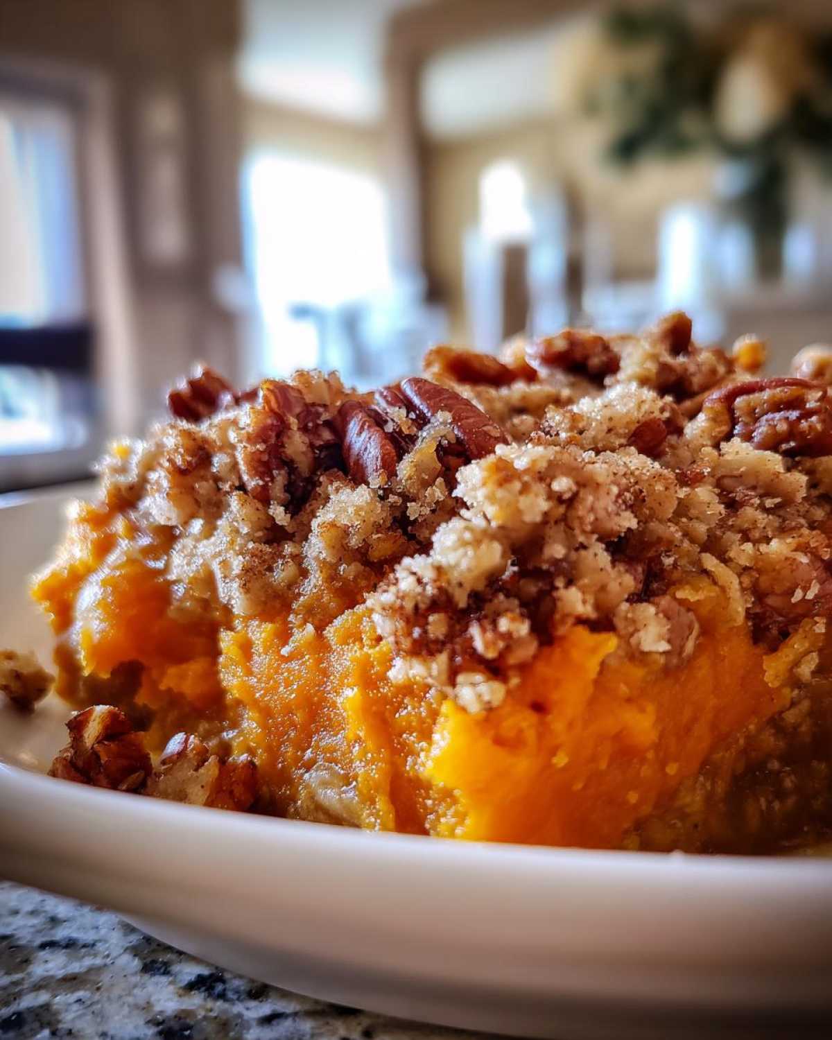 Maple Pecan Sweet Potato Casserole - Thanksgiving Classic Reborn - detail 1