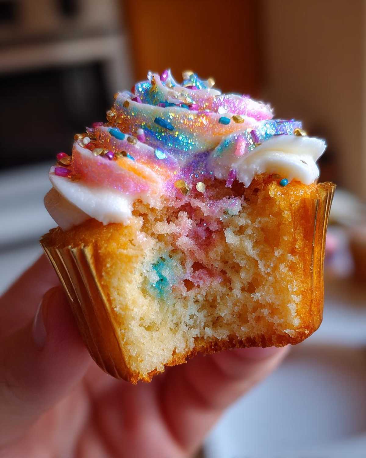 New Year's Champagne Cupcakes - Pop, Fizz, Yum! - detail 4