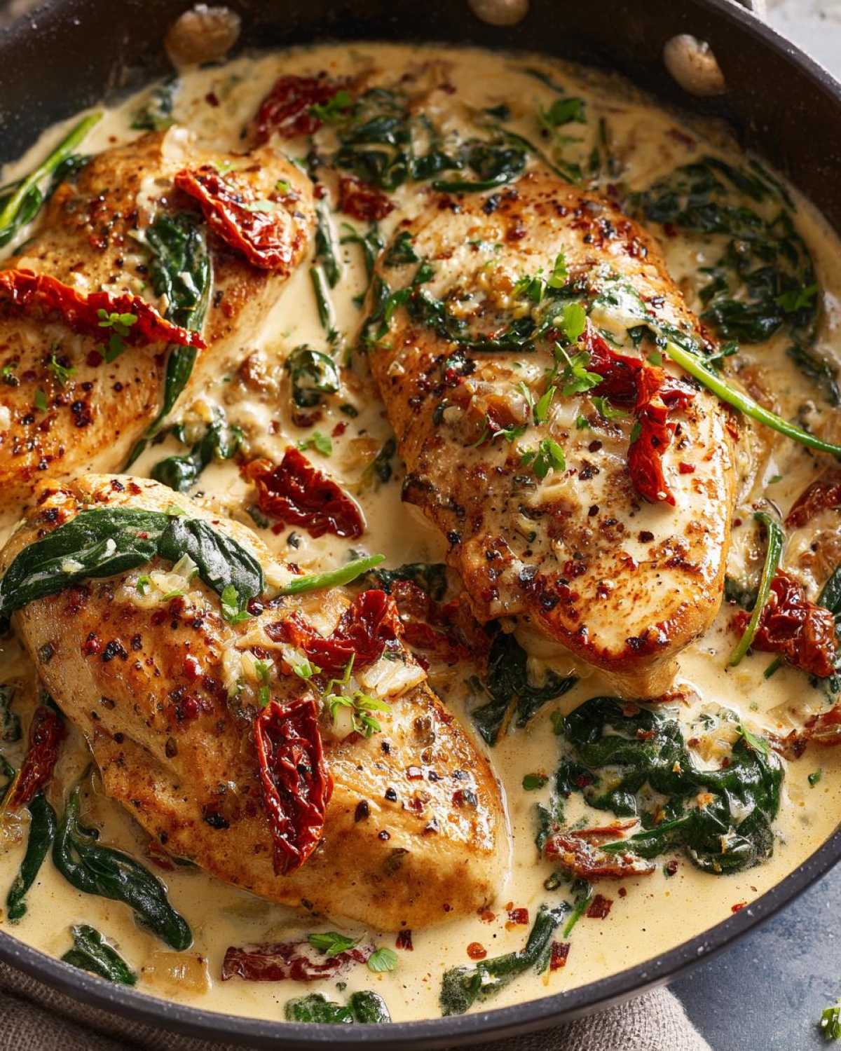 One-Pan Creamy Tuscan Chicken - Weeknight Game-Changer - detail 4