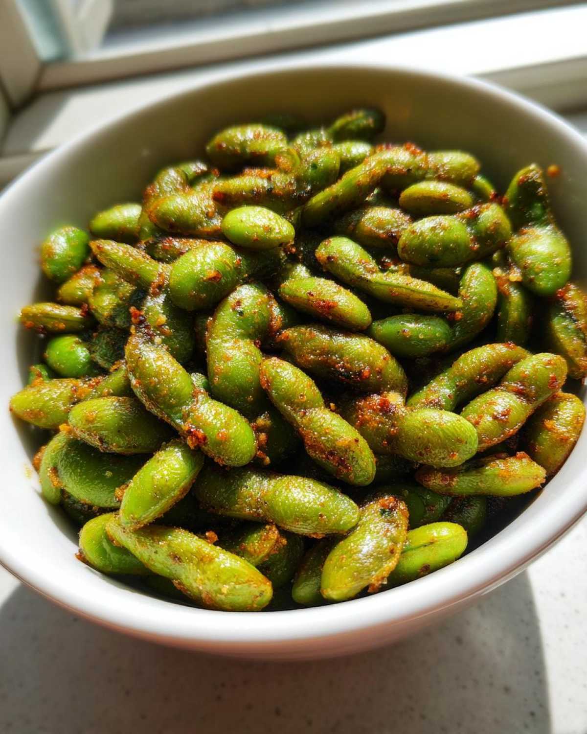 Parmesan Garlic Edamame - High-Protein Crunch - detail 3