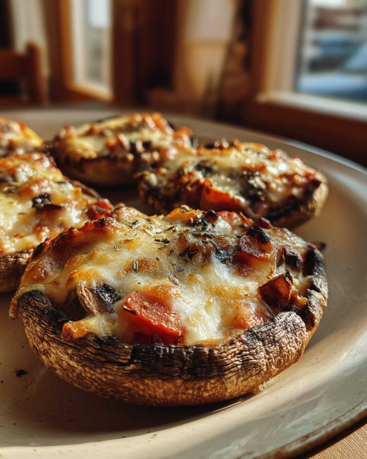 Portobello Mushroom Pizzas - Low-Carb Pizza Cravings Solved - detail 1