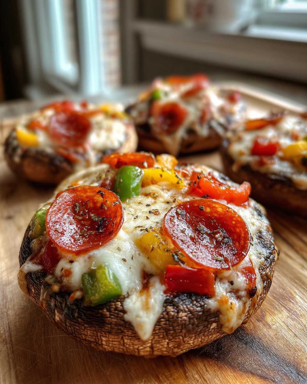 Portobello Mushroom Pizzas - Low-Carb Pizza Cravings Solved - detail 1