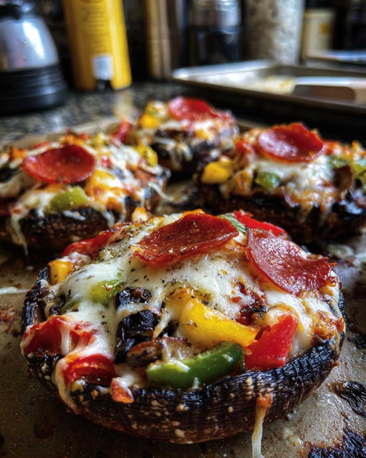 Portobello Mushroom Pizzas - Low-Carb Pizza Cravings Solved - detail 3