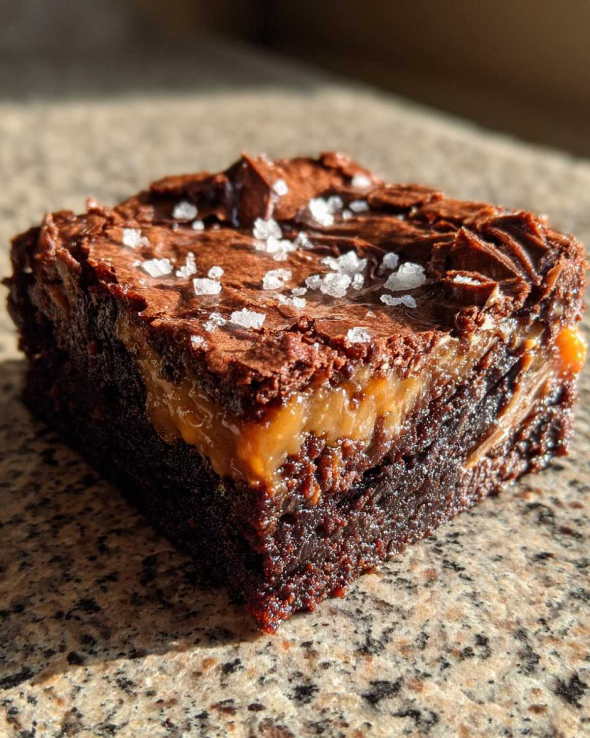 Salted Caramel Pretzel Brownies - Sweet & Salty Bliss - detail 3