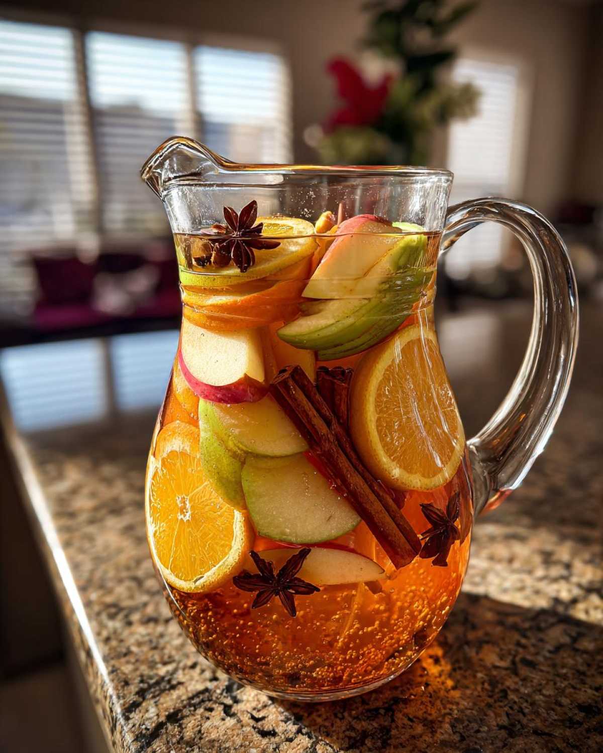 Spiced Apple Cider Sangria - Fall Cocktail Favorite - detail 1