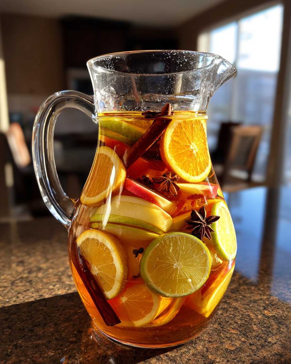 Spiced Apple Cider Sangria - Fall Cocktail Favorite - detail 3