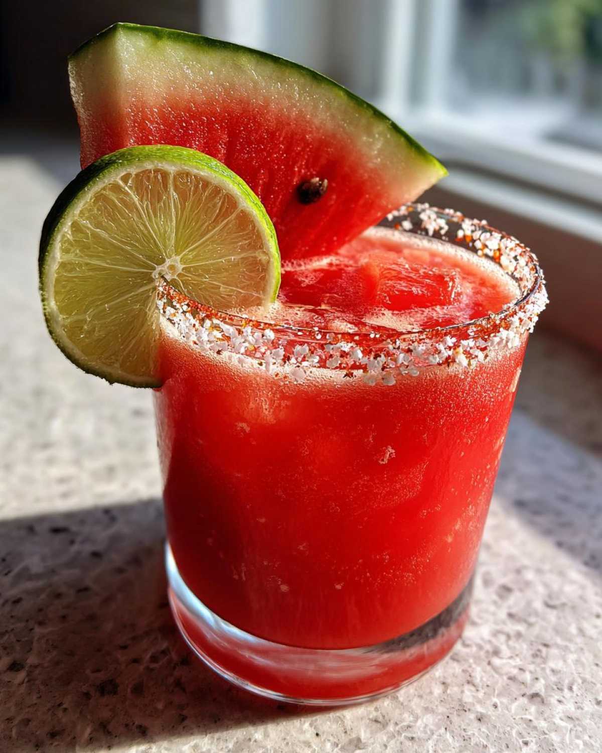 Spicy Watermelon Margarita - Summer Sipper with a Kick - detail 2