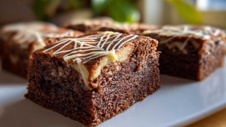 Spiderweb Brownies - Spooky Halloween Treat