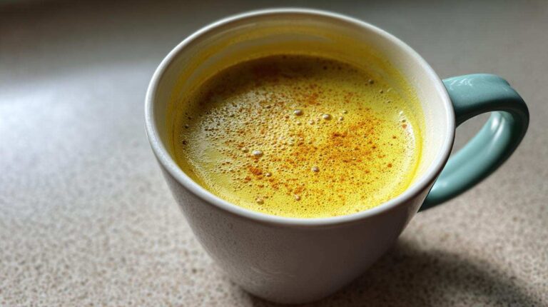 Cozy Turmeric Golden Milk Latte: 7-Min Anti-Inflammatory Drink Turmeric Golden Milk Latte - Cozy Anti-Inflammatory Drink