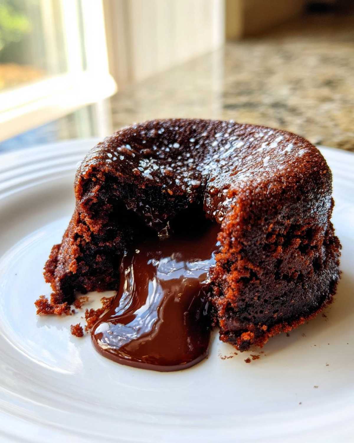 Ultimate Chocolate Lava Cake - Gooey Surprise Inside - detail 3
