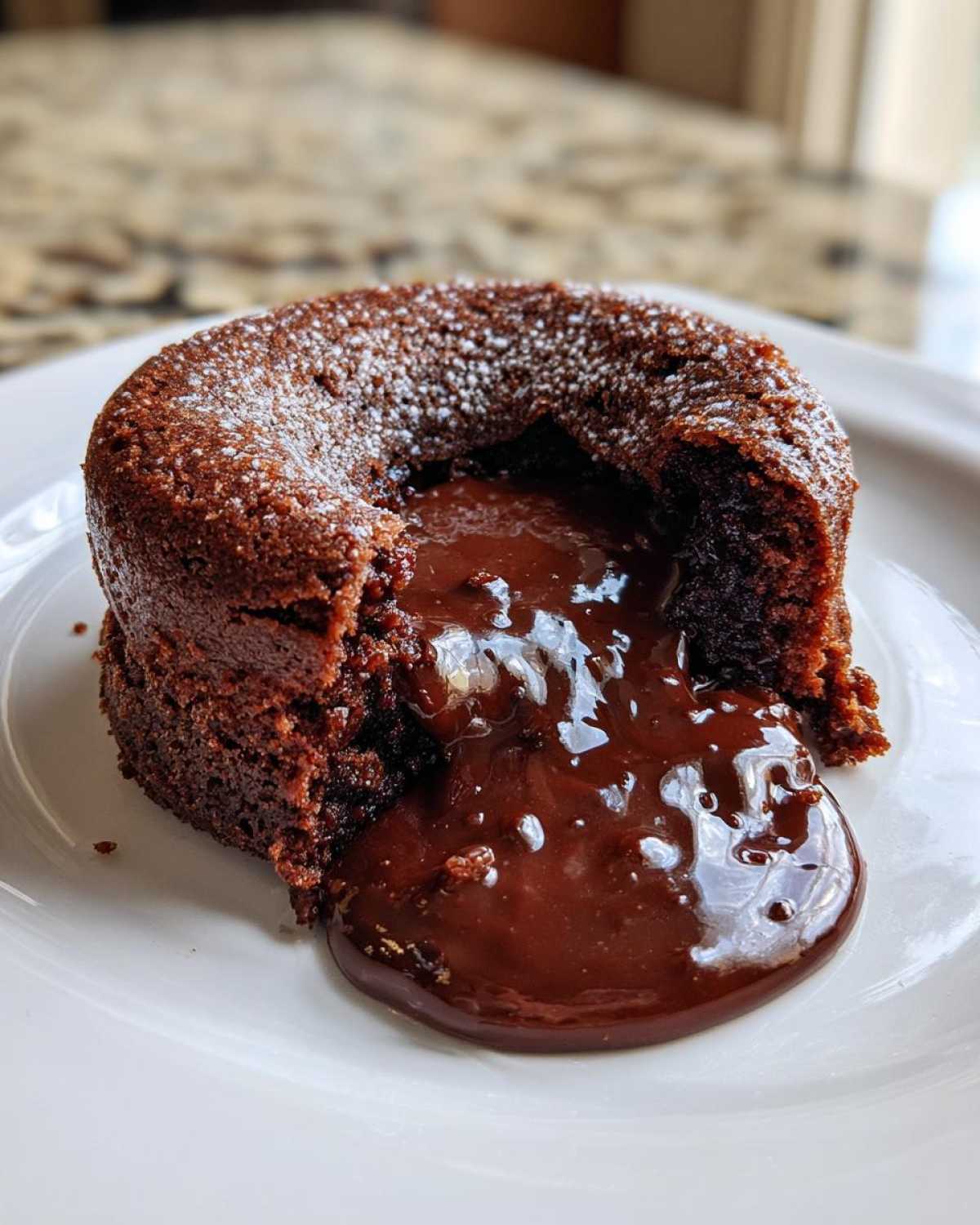 Ultimate Chocolate Lava Cake - Gooey Surprise Inside - detail 4