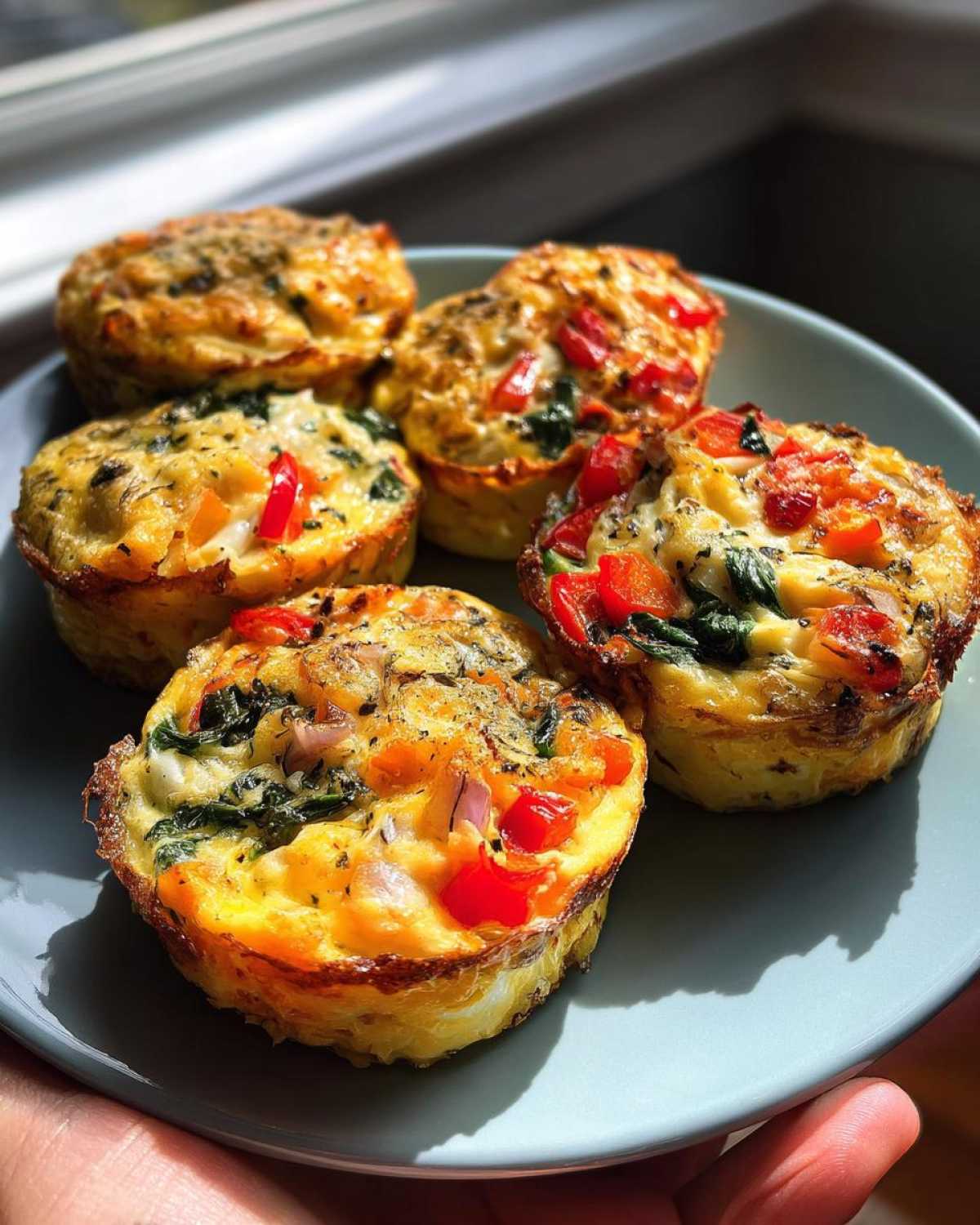 Veggie-Packed Egg Muffins - Meal Prep Breakfast - detail 1