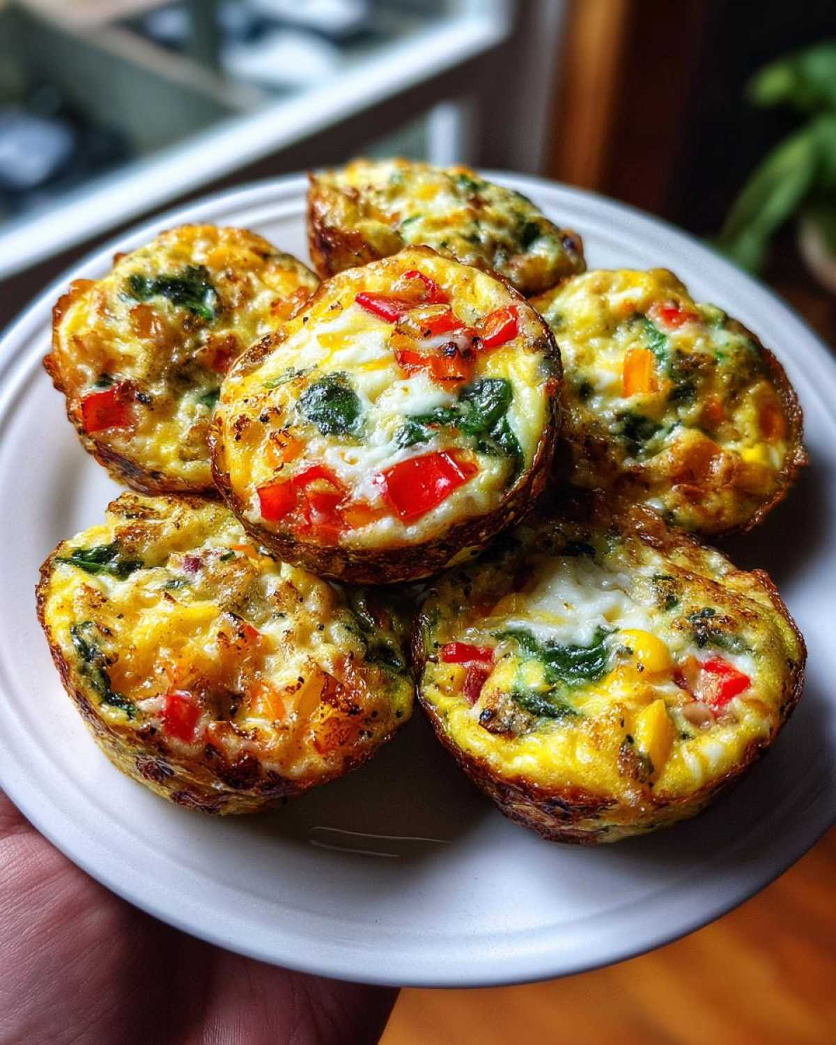 Veggie-Packed Egg Muffins - Meal Prep Breakfast - detail 2