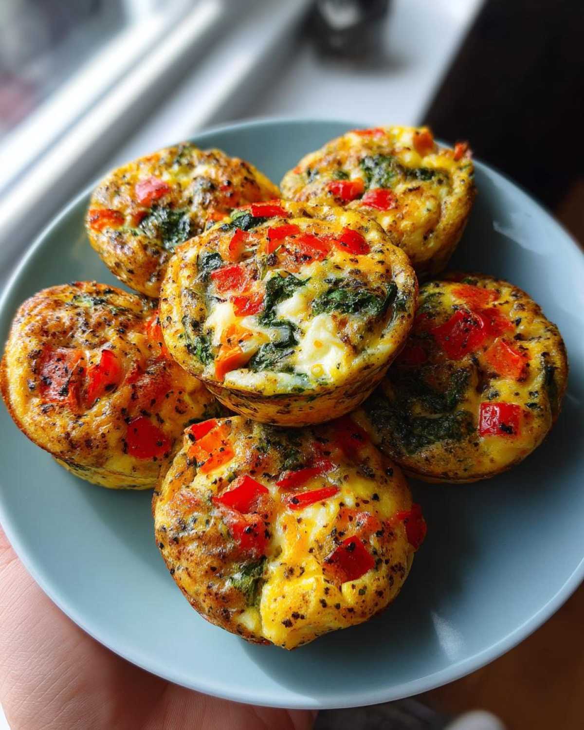 Veggie-Packed Egg Muffins - Meal Prep Breakfast - detail 4