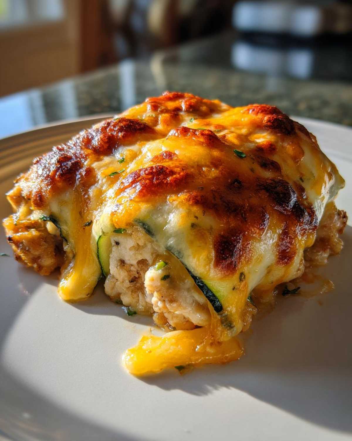 Zucchini Enchilada Roll-Ups - Low-Carb Mexican Night - detail 1