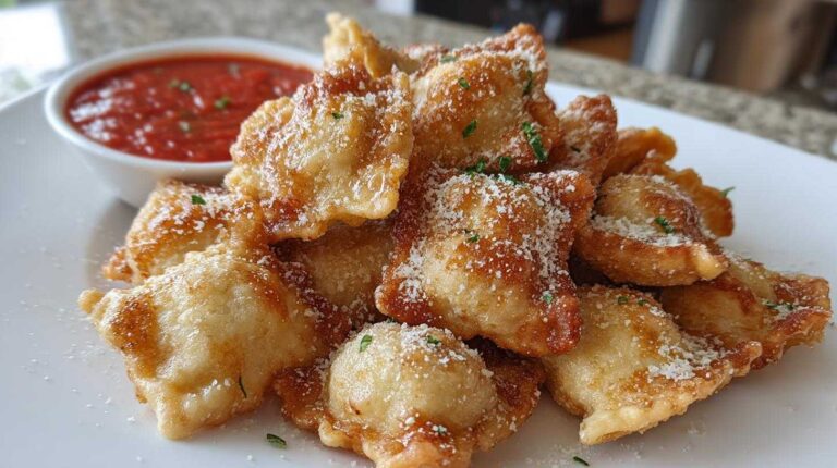 Air Fryer Ravioli (Crispy Pasta Chips)