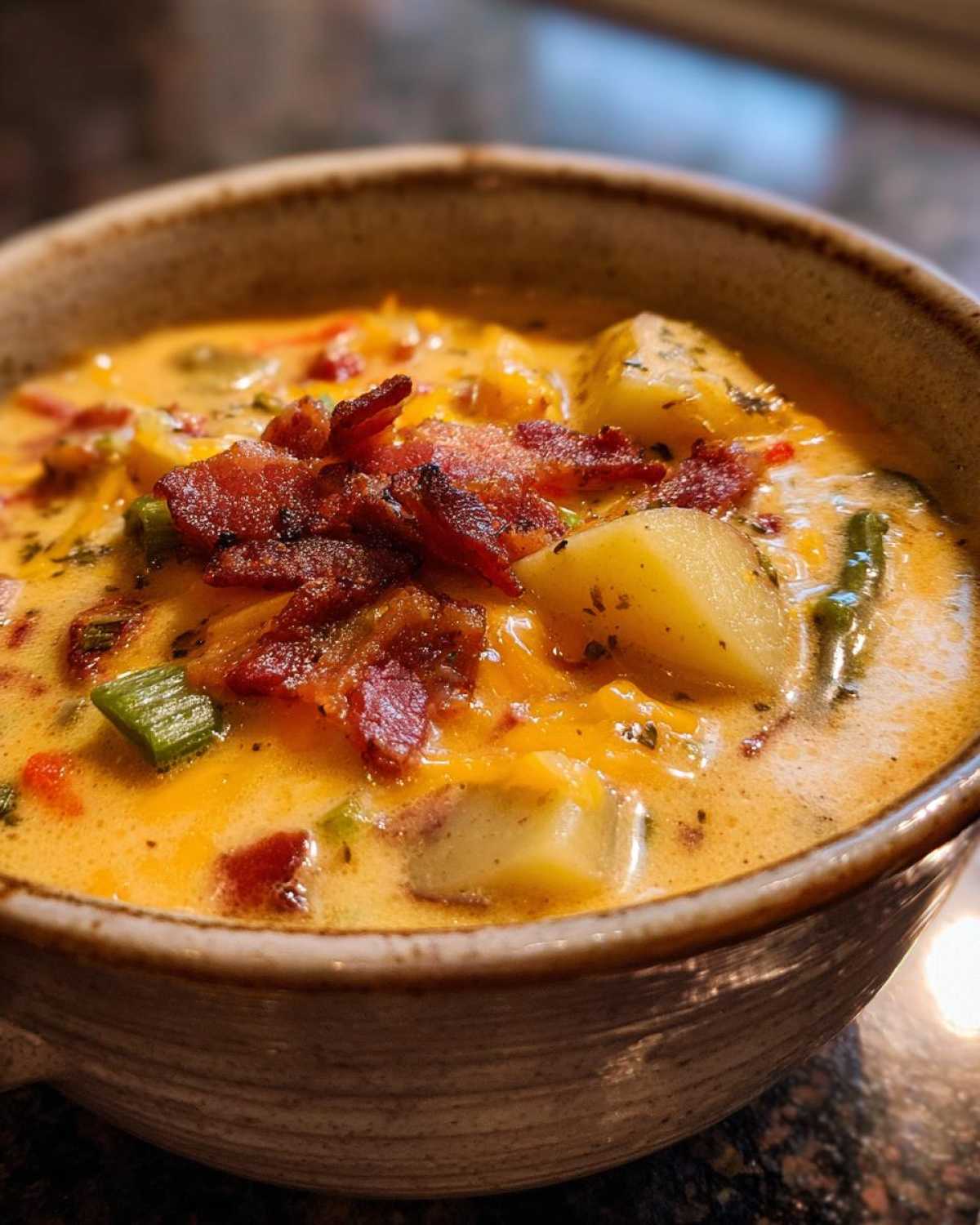 Bacon Cheeseburger Soup - detail 2