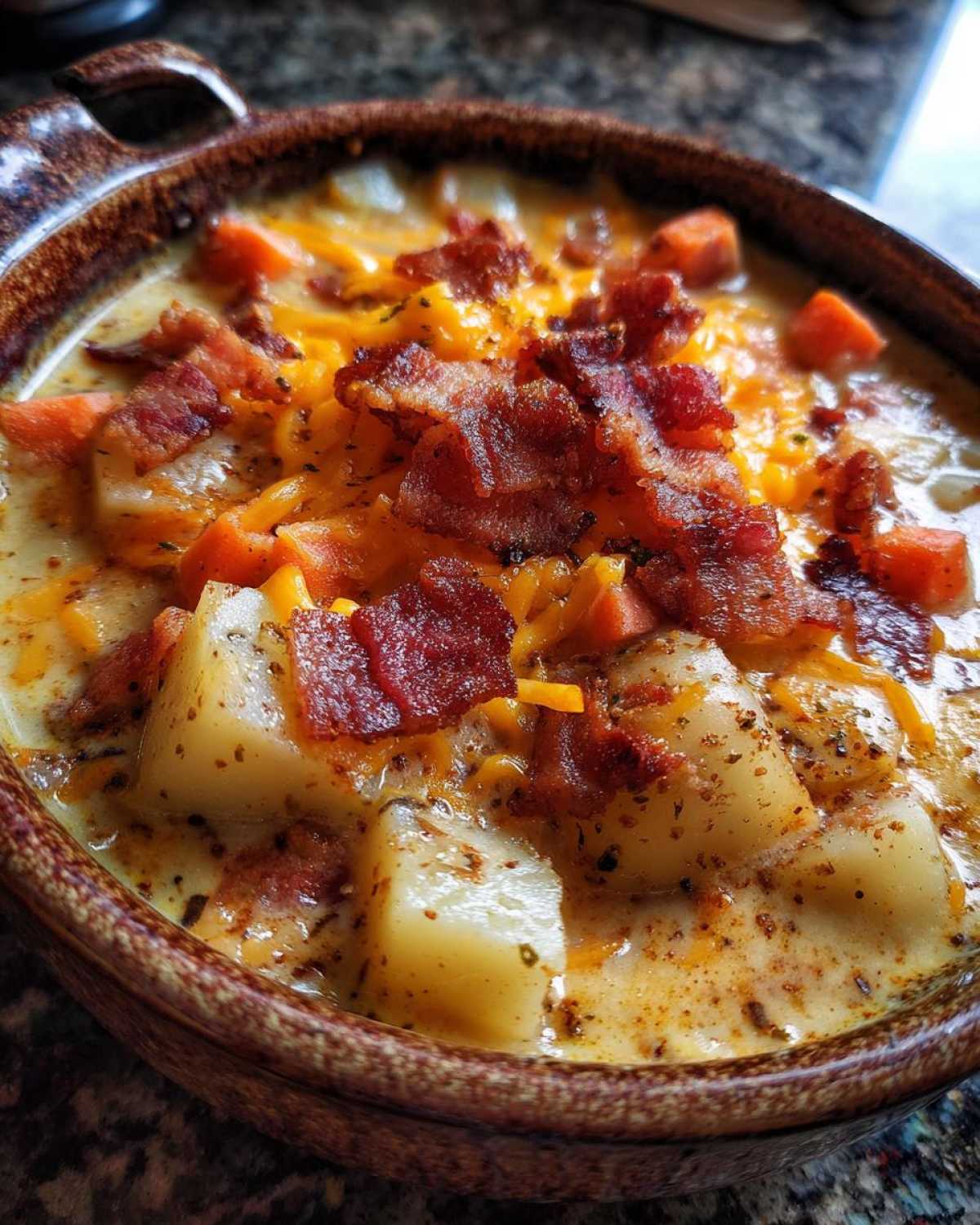 Bacon Cheeseburger Soup - detail 3