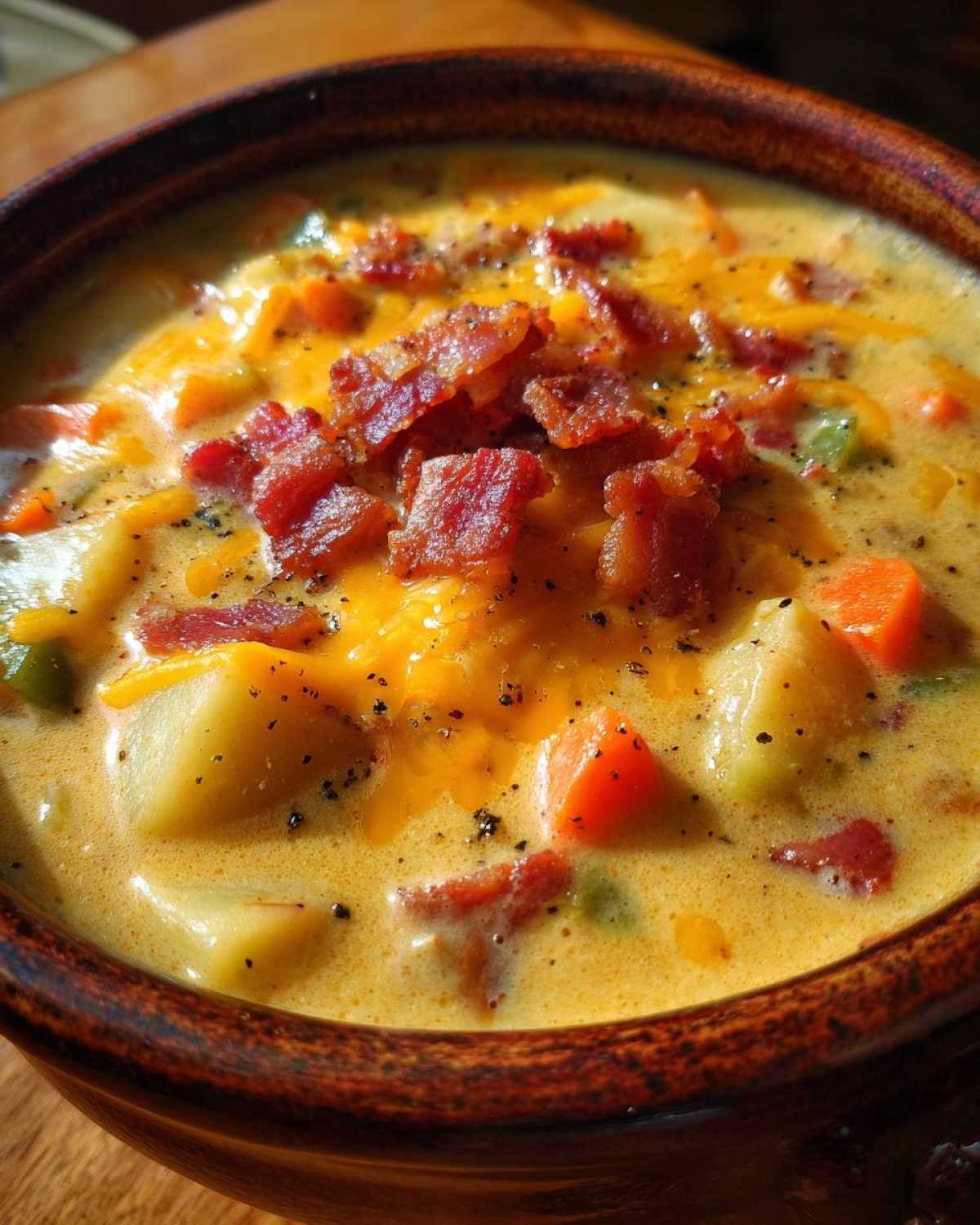 Bacon Cheeseburger Soup - detail 4