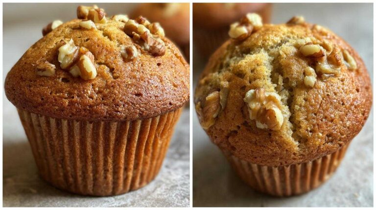 Amazing Banana Walnut Muffins: 1 Recipe Delight Banana walnut muffins