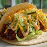 Big Mac Smash Tacos (TikTok Trend)