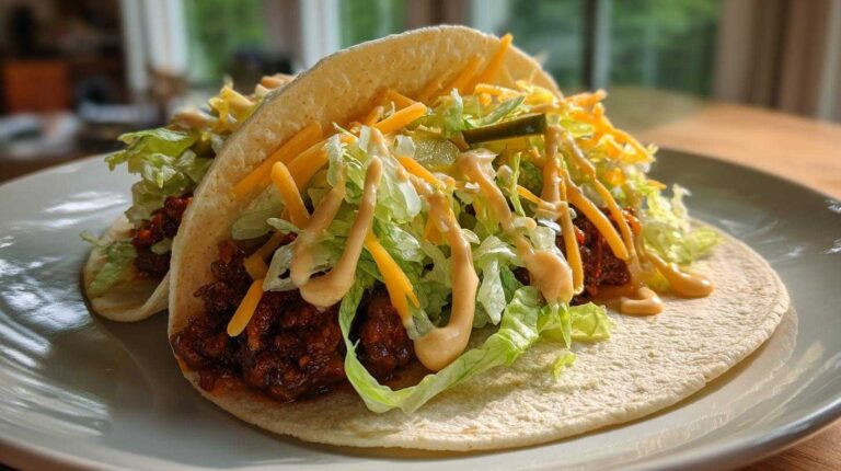 Big Mac Smash Tacos (TikTok Trend)