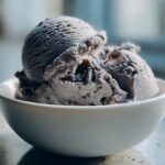 Black Sesame Ice Cream