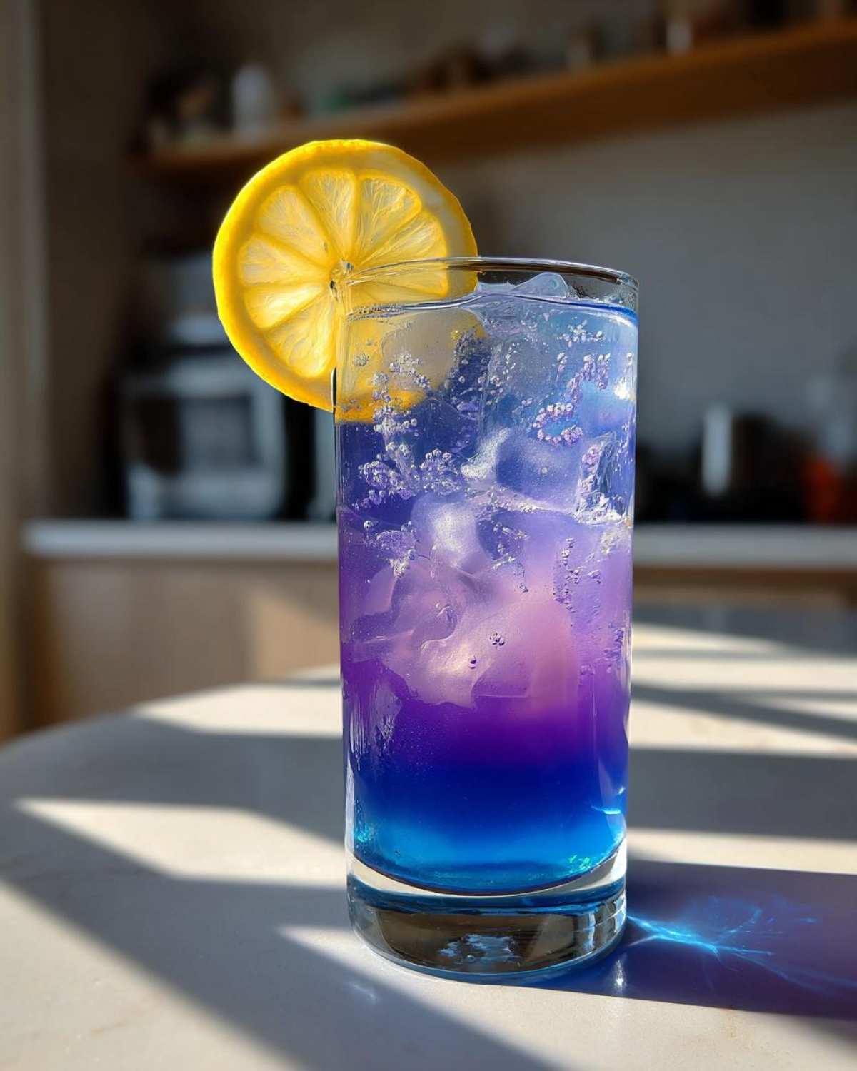 Butterfly Pea Flower Iced Tea (Color-Changing) - detail 1