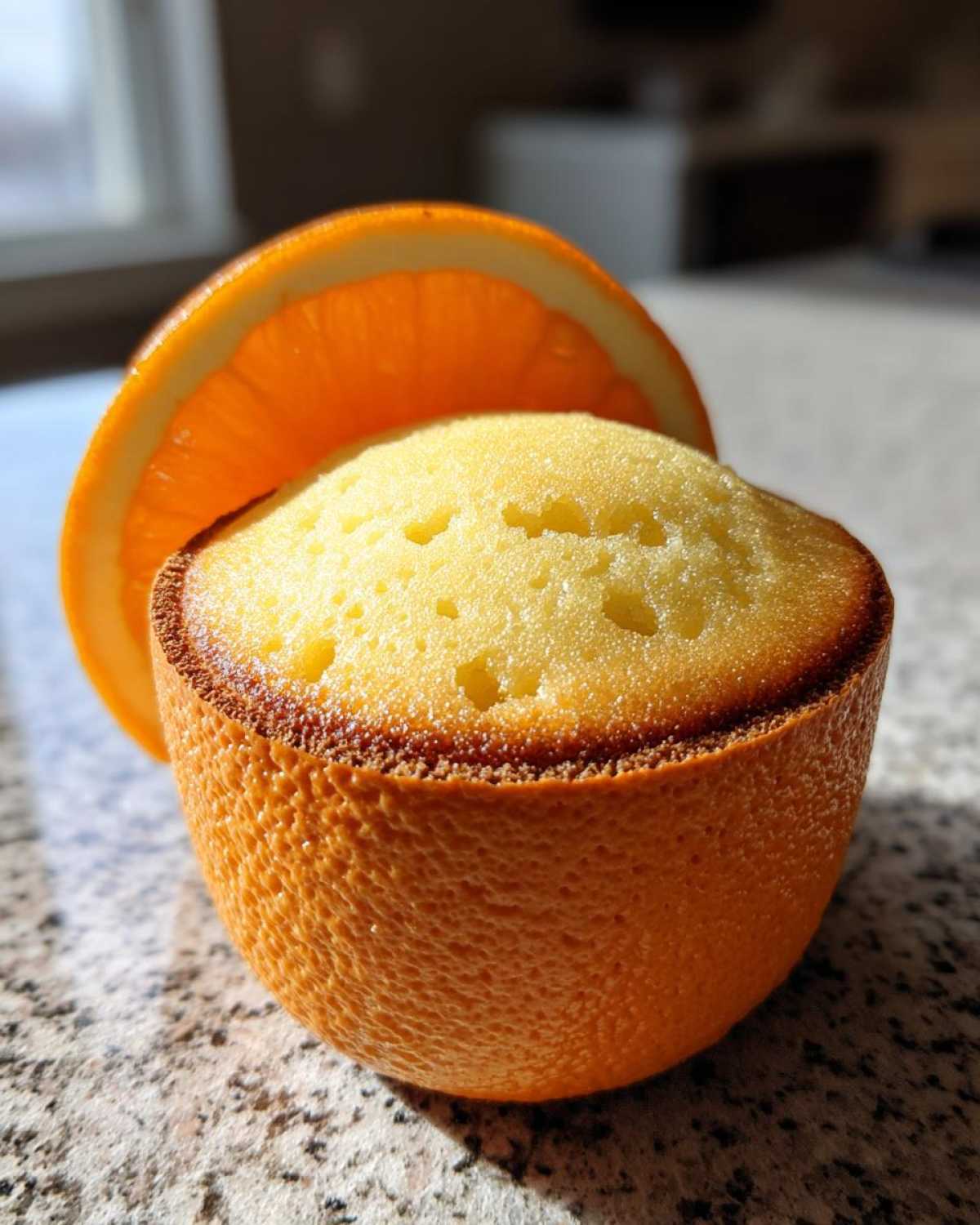 Campfire Orange Cakes (Baked in an Orange) - detail 3