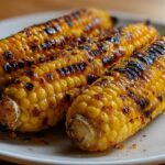 Charred Mexican street corn