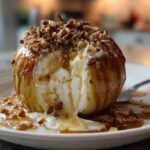 Cheesecake-Stuffed Apples (Inside-Out Caramel Apple)