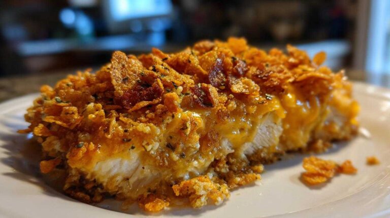 Cheesy Dorito Chicken Bake
