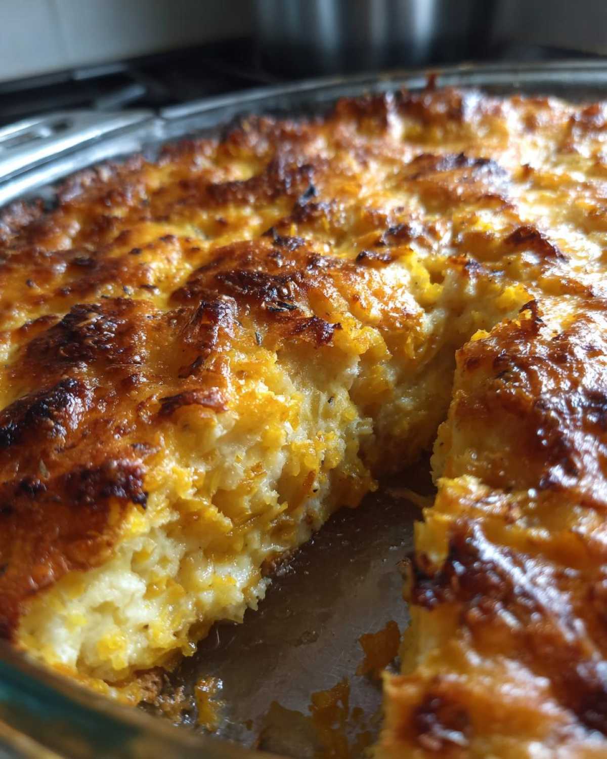 Cheesy squash casserole - detail 4