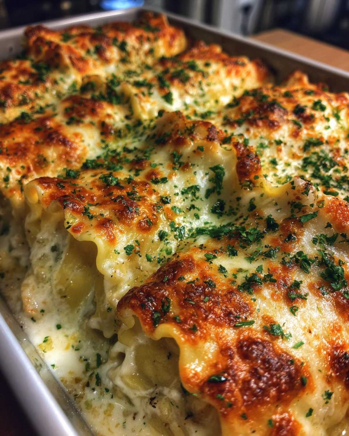 Chicken Alfredo Lasagna Roll-Ups - detail 3
