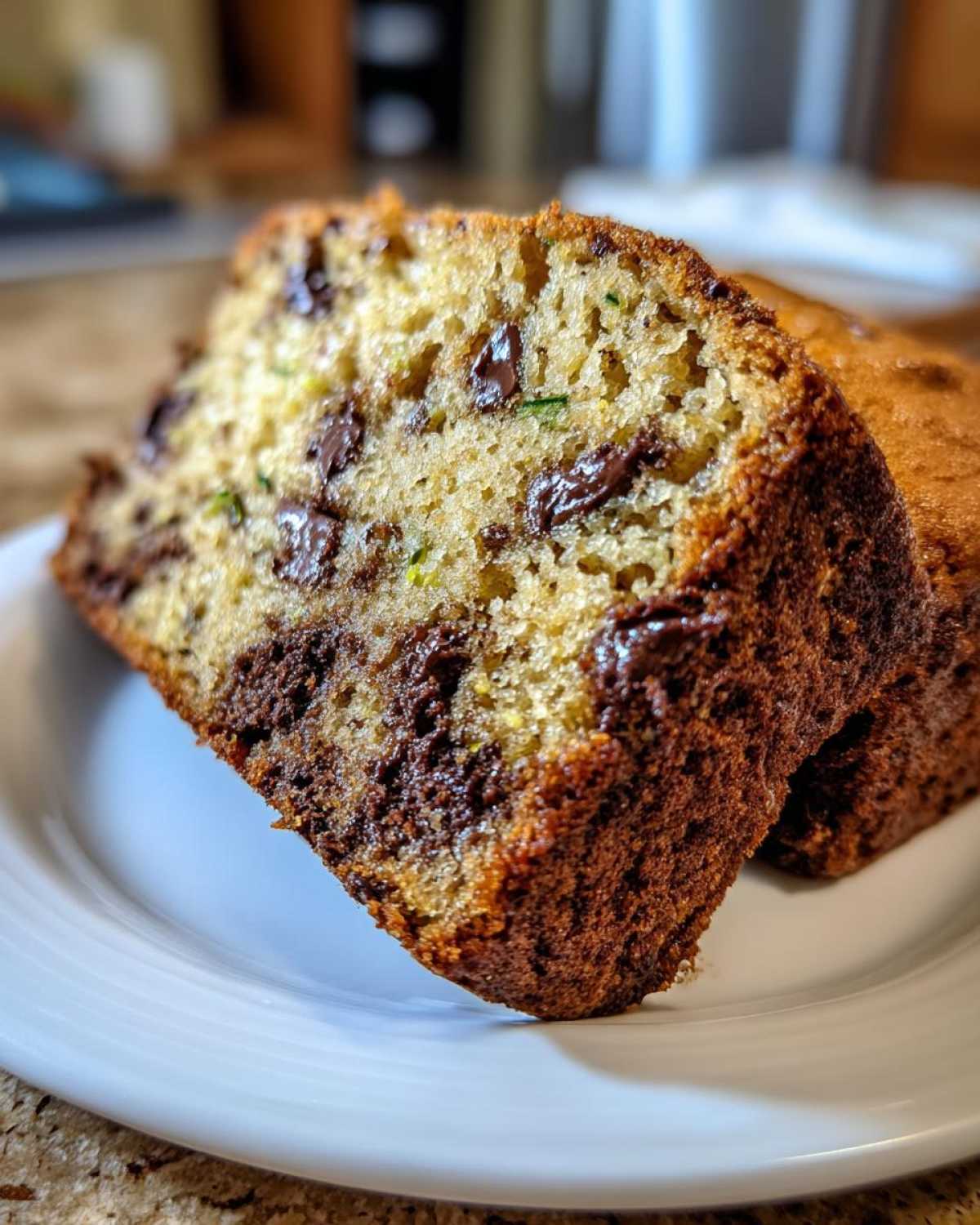 Chocolate Chip Zucchini Bread - detail 1