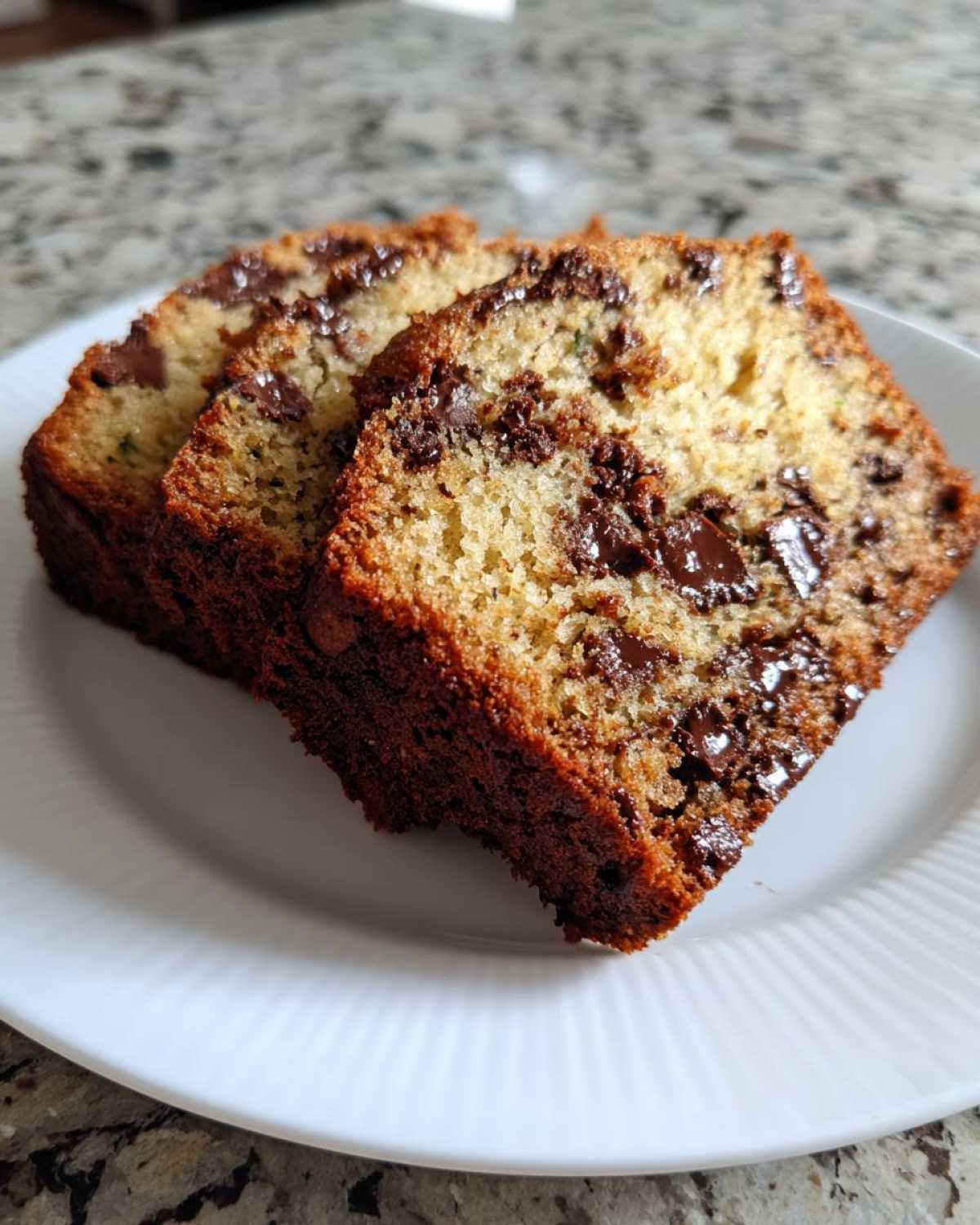 Chocolate Chip Zucchini Bread - detail 3