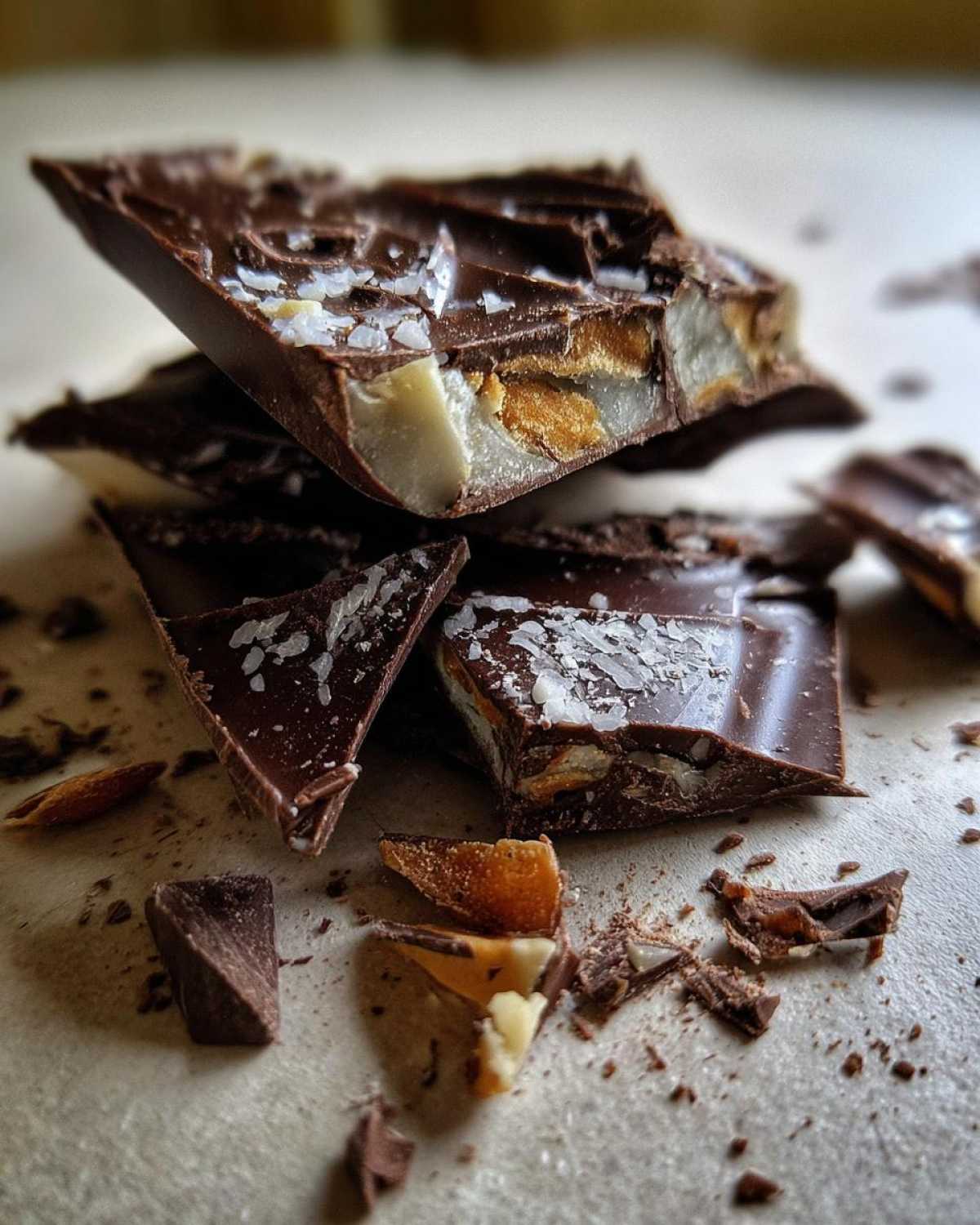 Chocolate Covered Potato Chips Bark - detail 2